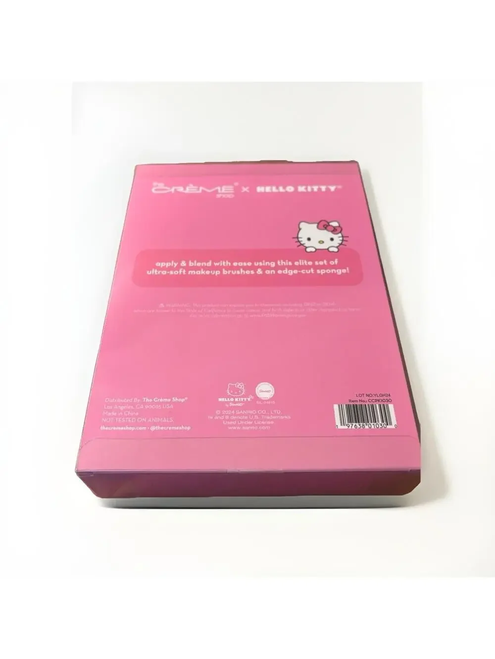 The Crème x Hello Kitty Limited Edition Cutie Complexion Makeup Brush Set NEW